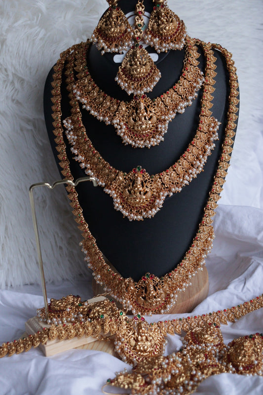 Nakshi Full temple bridal set