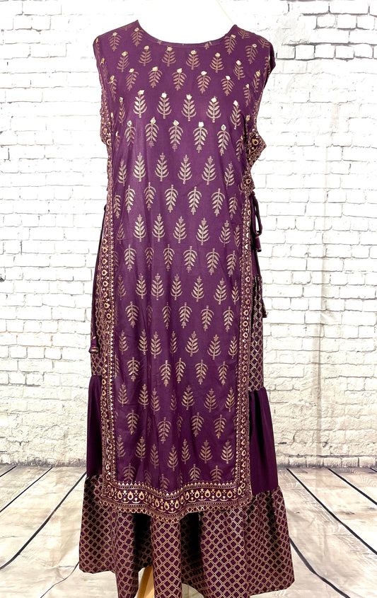 Purple kurti