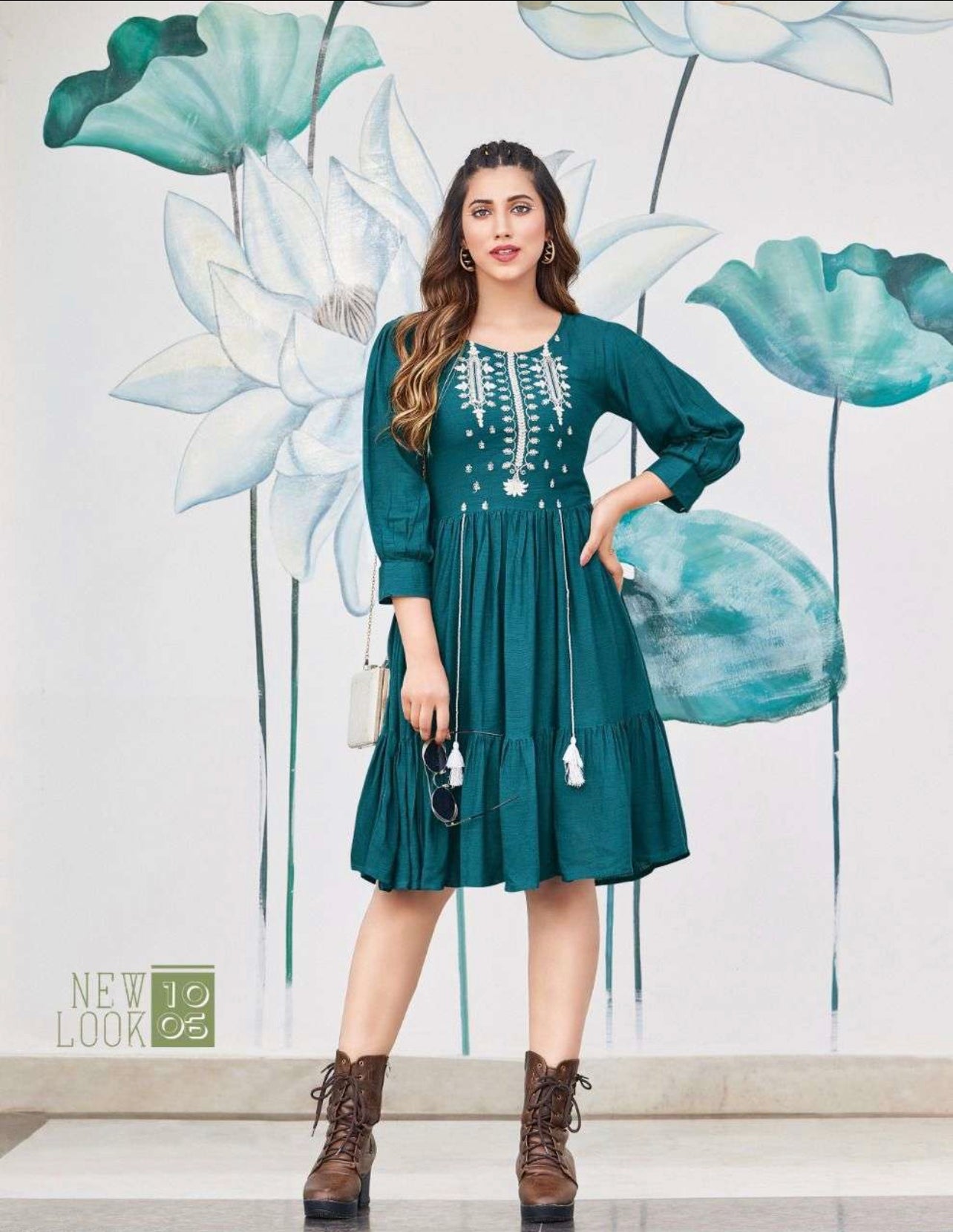 RAYON WRINKIL Kurtis