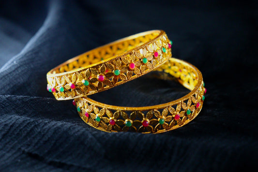 Gold bangles